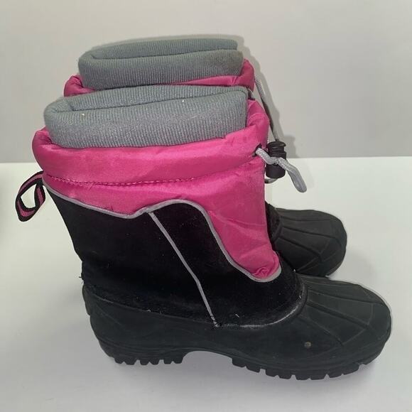 TOTES GIRLS WINTER BOOT SIZE 10 - Picture 3 of 4